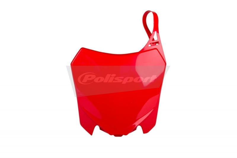 POLISPORT Front Number Plate Red Honda CRF250R/CRF450R