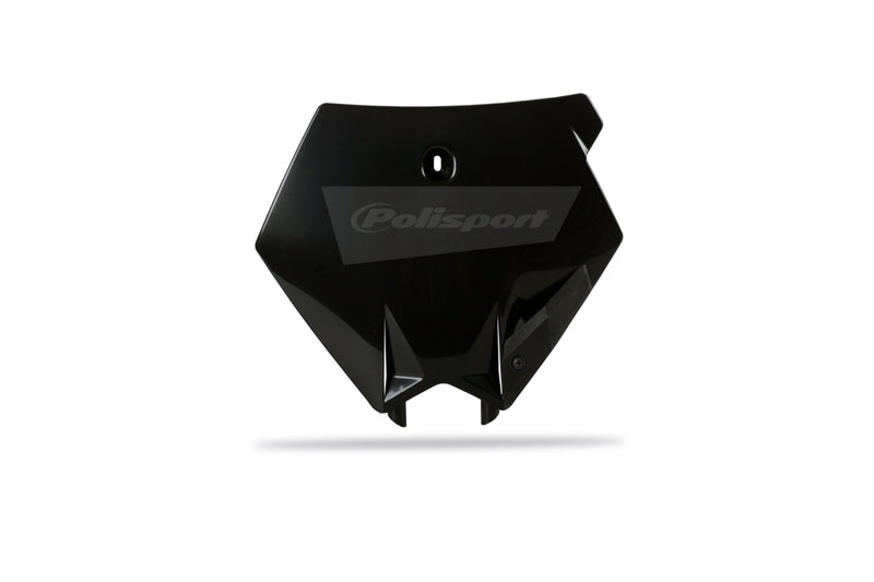 Polisport Front Number Plate Black KTM