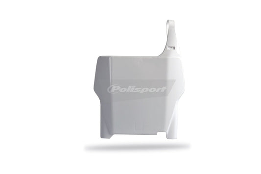 Polisport Front Number Plate White Honda