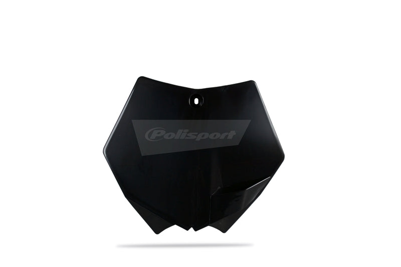 Polisport Front Number Plate Black KTM