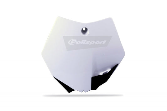 POLISPORT Front Number Plate White KTM SX65