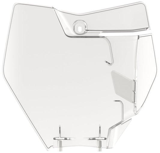 POLISPORT Front Number Plate Clear KTM SX/SX-F125
