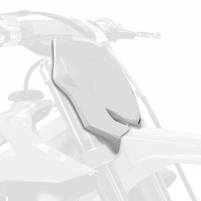 Polisport Front Number Plate White Suzuki RM-Z450