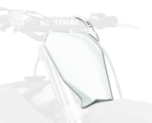 POLISPORT Front Number Plate White Honda CRF450R/RX