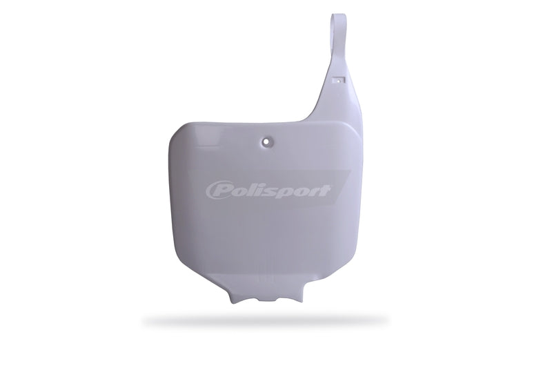 Polisport Front Number Plate White Honda