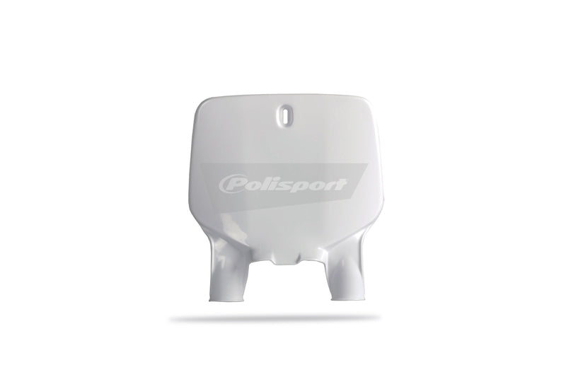 Polisport Front Number Plate White Kawasaki KX125/KX250
