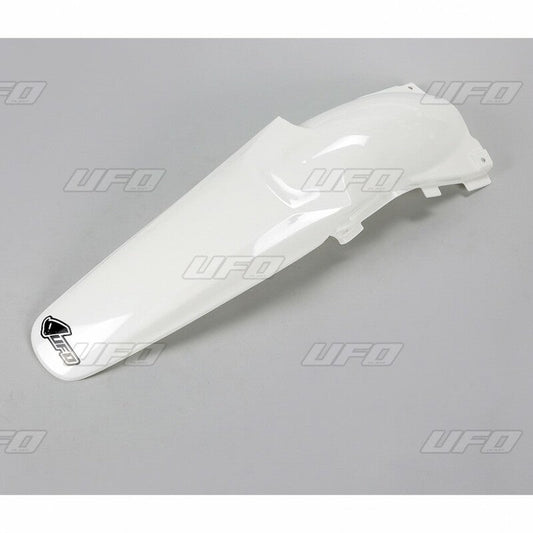 UFO Plast PLASTIC REAR FENDER, WHT/WHT