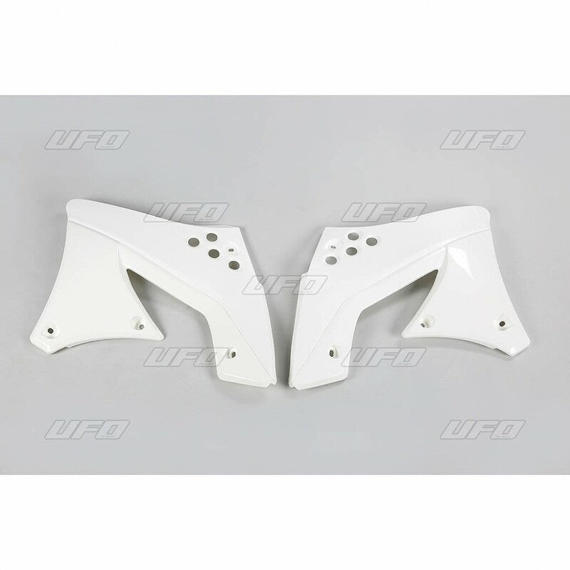 UFO Plast PLASTIC RAD SCOOPS, WHT/WHT