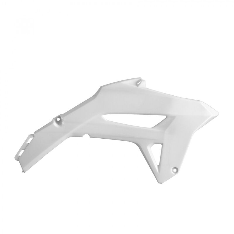 Polisport Radiator Covers White Honda CRF450R