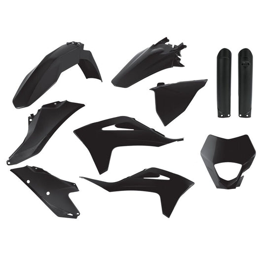 Polisport Plastic Kit Black Gas Gas EC