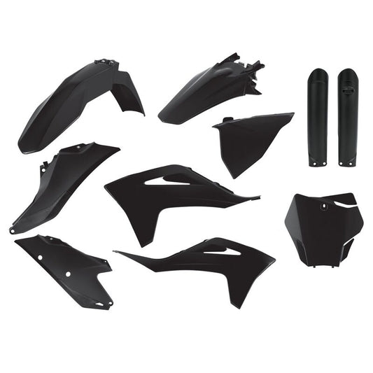 POLISPORT Plastic Kit black Gas Gas MC