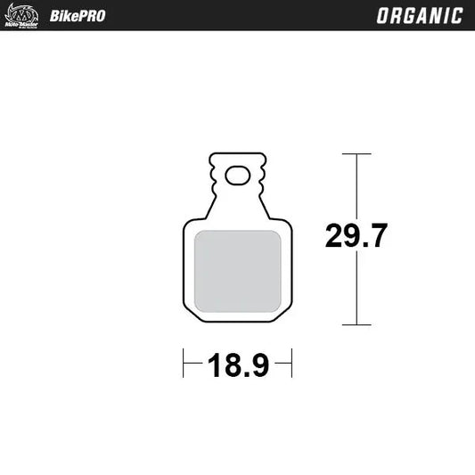 BRAKE PAD ORGANIC