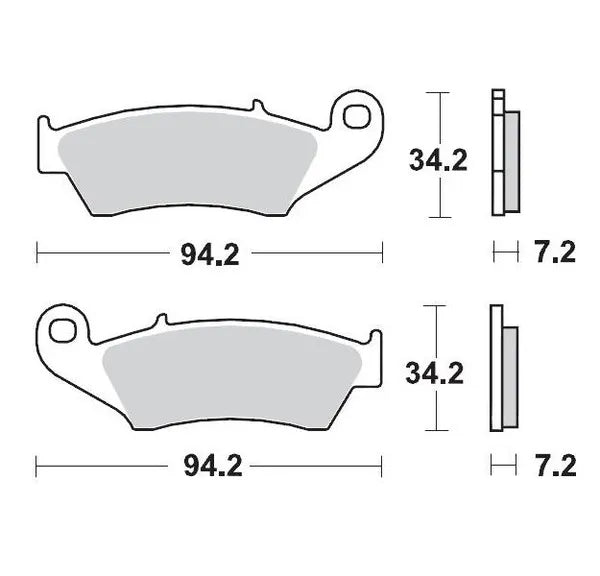 BRAKE PAD RACING GP