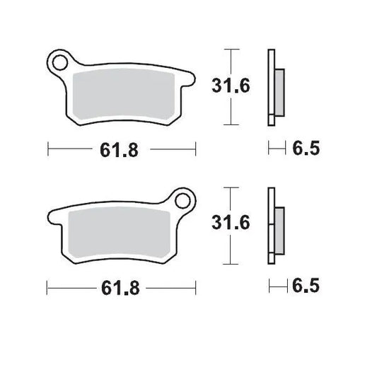 BRAKE PAD RACING