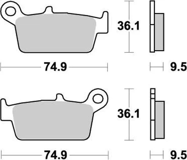 BRAKE PAD NITRO