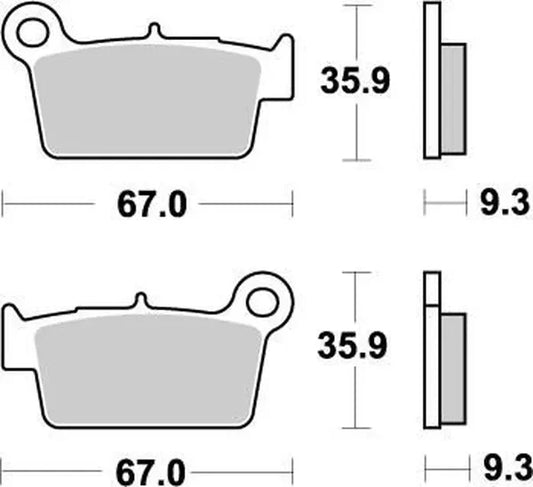 BRAKE PAD NITRO