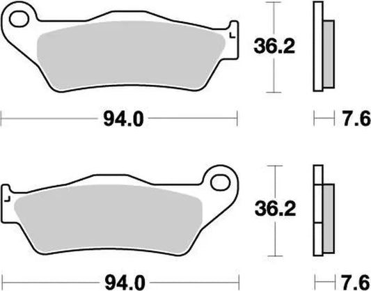 BRAKE PAD NITRO