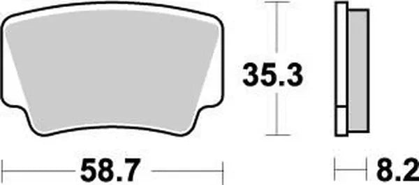 BRAKE PAD NITRO