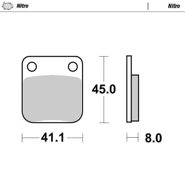 BRAKE PAD NITRO