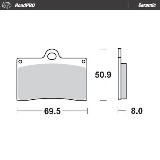 BRAKE PAD CERAMIC