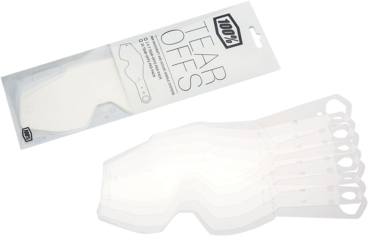 100% Goggle Tear-Off - Accuri