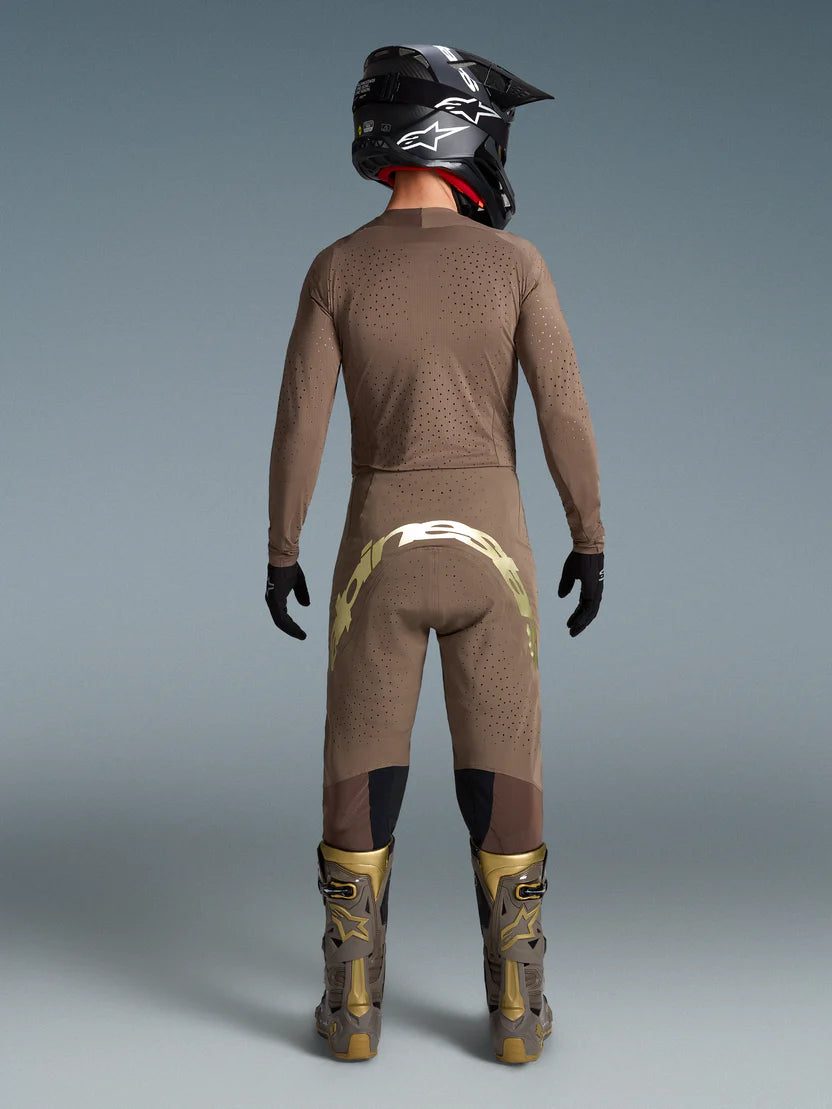 Alpinestars Limited Edition Supertech Air Gold set broek + shirt