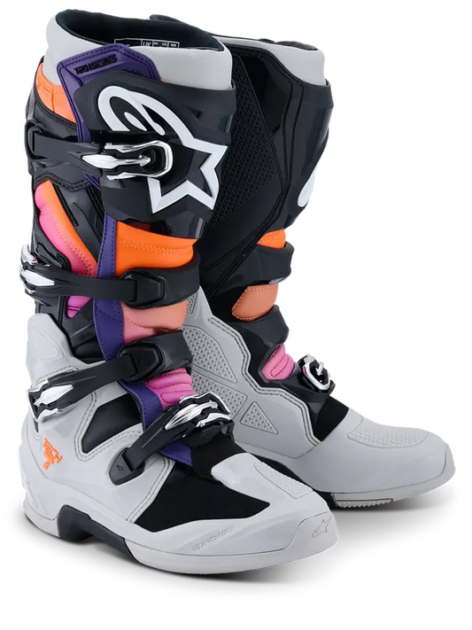 Laars TECH 7 Zwart/LT Grijs/Oranje Fluor/Magenta