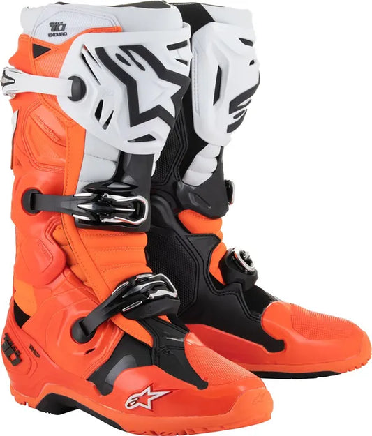 Laars TECH 10 ENDURO Oranje Fluor/Zwart/Wit