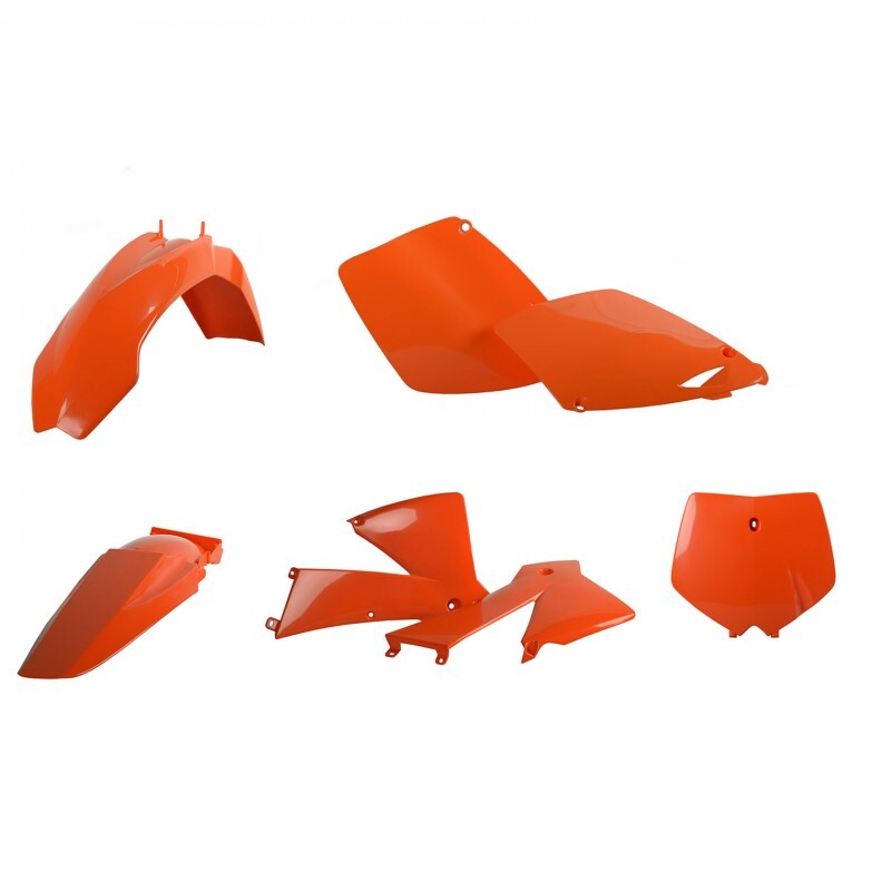 Polisport Plastics Kit Orange KTM SX125
