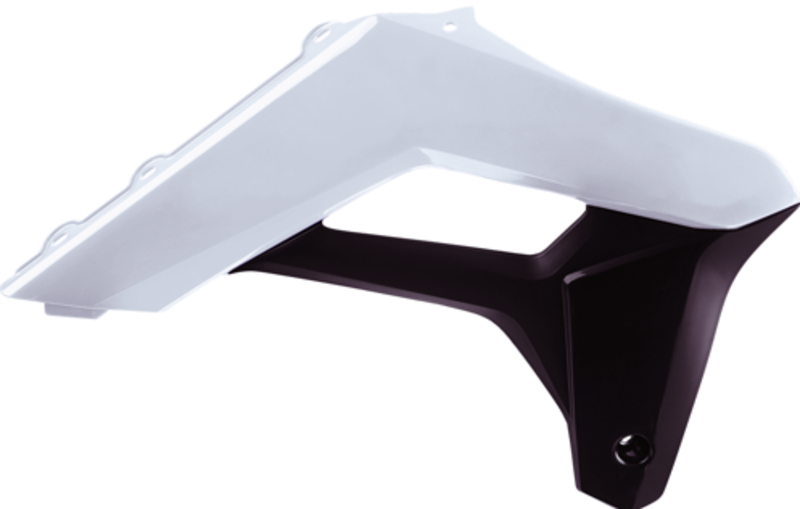 Polisport Radiator Covers White/Black