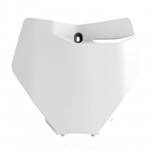 Polisport Front Number Plate White KTM