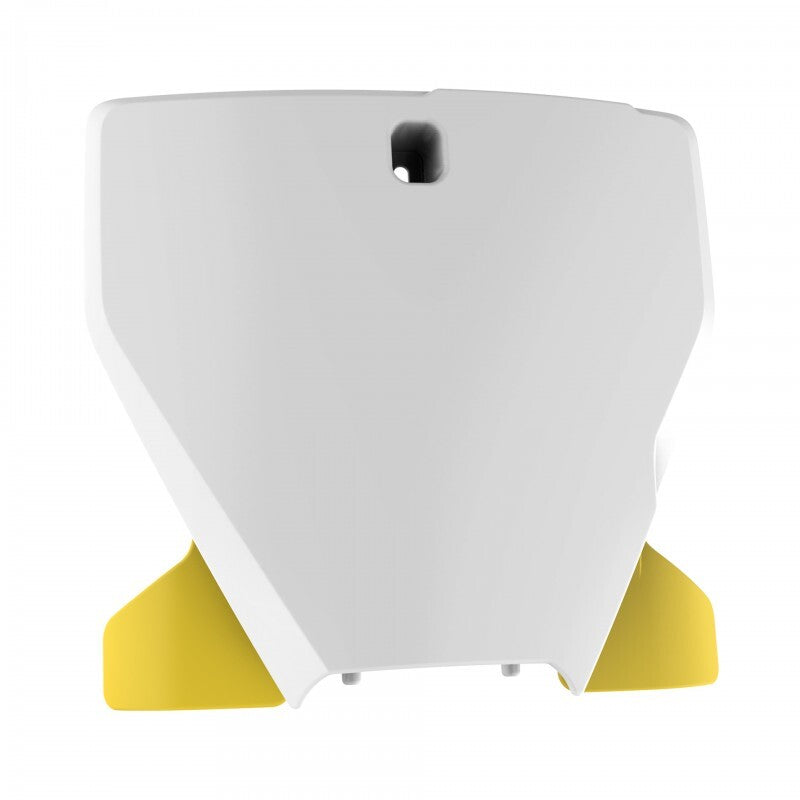 Polisport Front Number Plate White Husqvarna