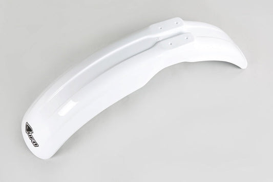 UFO Plast PLASTIC FRONT FENDER, WHT/WHT