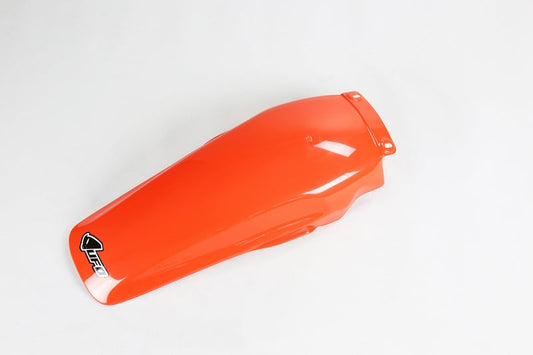 UFO Plast PLASTIC REAR FENDER, ORG/ORG