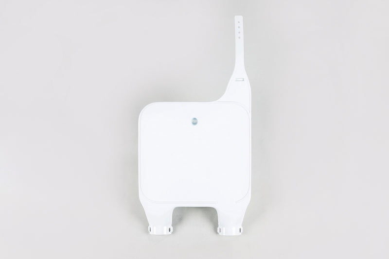 UFO Plast PLASTIC FRONT PLATE, WHT/WHT