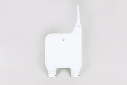 UFO Plast PLASTIC FRONT PLATE, WHT/WHT