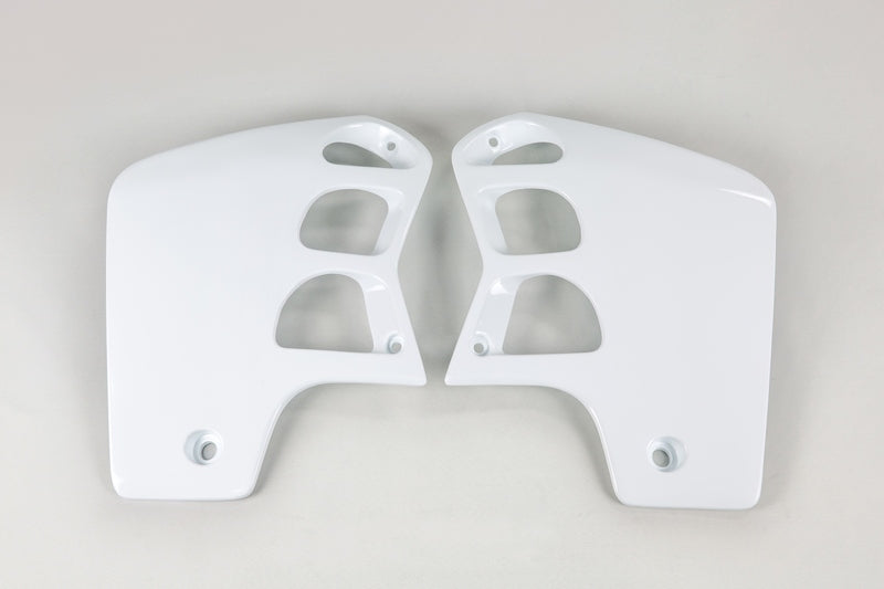 UFO Plast PLASTIC RAD SCOOPS, WHT/WHT