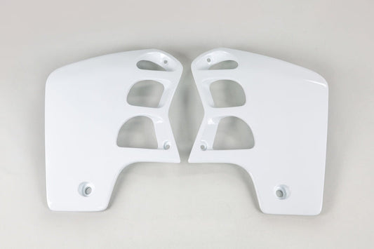 UFO Plast PLASTIC RAD SCOOPS, WHT/WHT