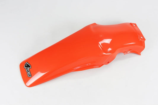 UFO Plast PLASTIC REAR FENDER, ORG/ORG