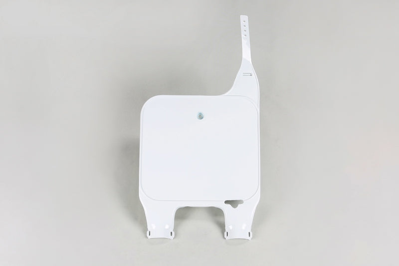 UFO Plast PLASTIC FRONT PLATE, WHT/WHT