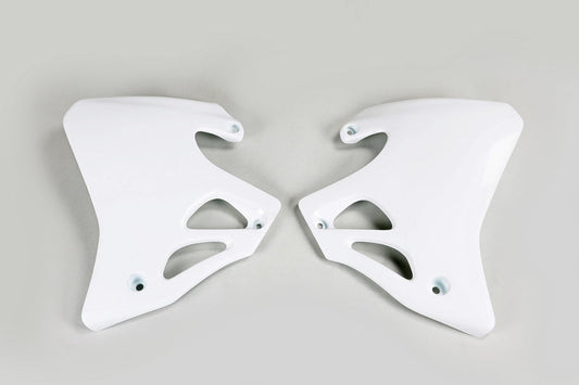 UFO Plast PLASTIC RAD SCOOPS, WHT/WHT