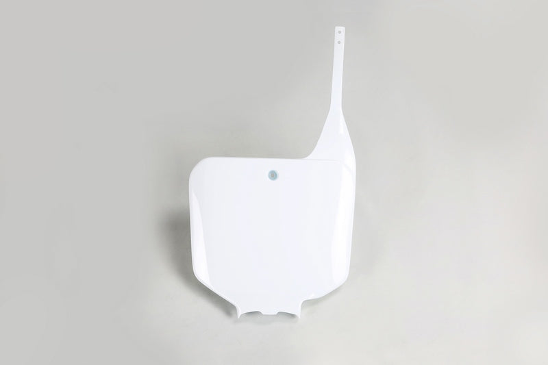 UFO Plast PLASTIC FRONT PLATE, WHT/WHT
