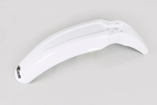 UFO Plast PLASTIC FRONT FENDER, WHT/WHT