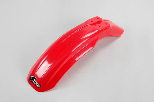 UFO Plast PLASTIC FRONT FENDER, RED/RED