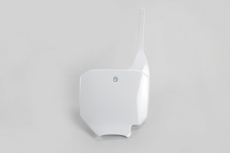 UFO Plast PLASTIC FRONT PLATE, WHT/WHT