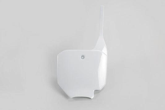 UFO Plast PLASTIC FRONT PLATE, WHT/WHT