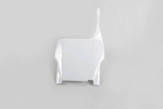 UFO Plast PLASTIC FRONT PLATE, WHT/WHT
