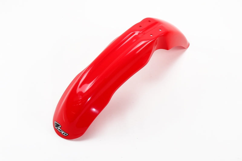 UFO Plast PLASTIC FRONT FENDER, RED/RED