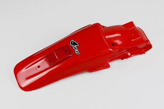 UFO Plast PLASTIC REAR FENDER, RED/RED