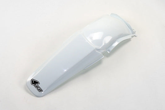 UFO Plast PLASTIC REAR FENDER, WHT/WHT